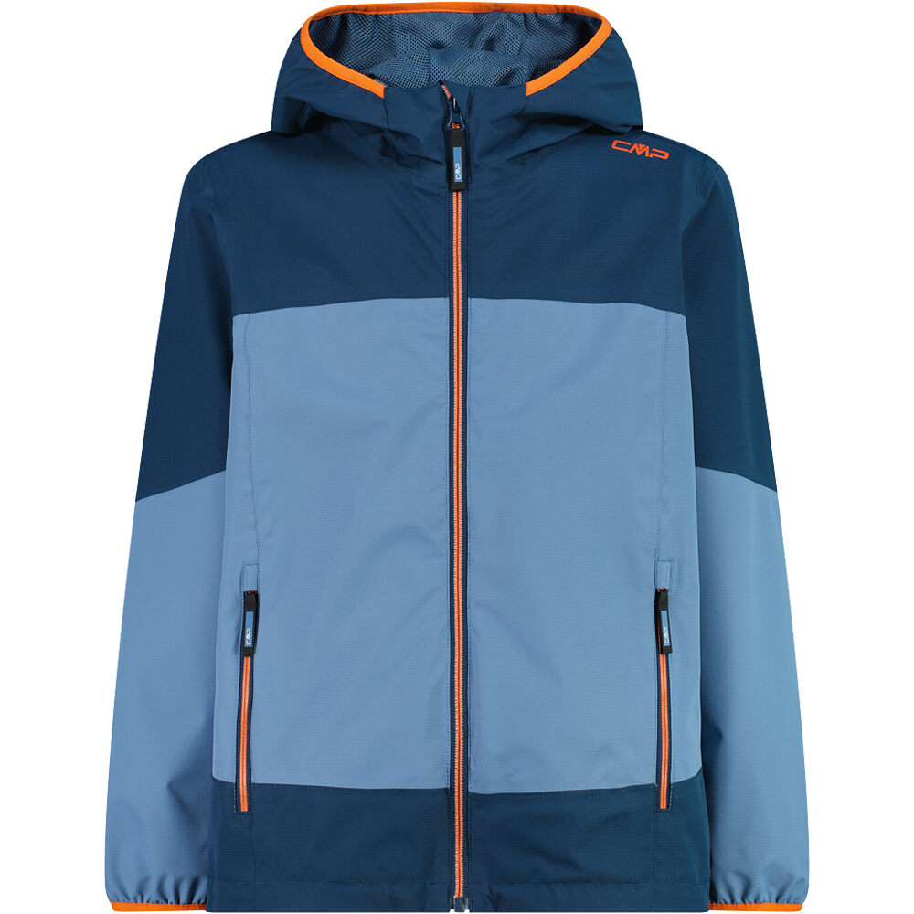 Cmp kid jacket fix hood chaqueta impermeable niño
