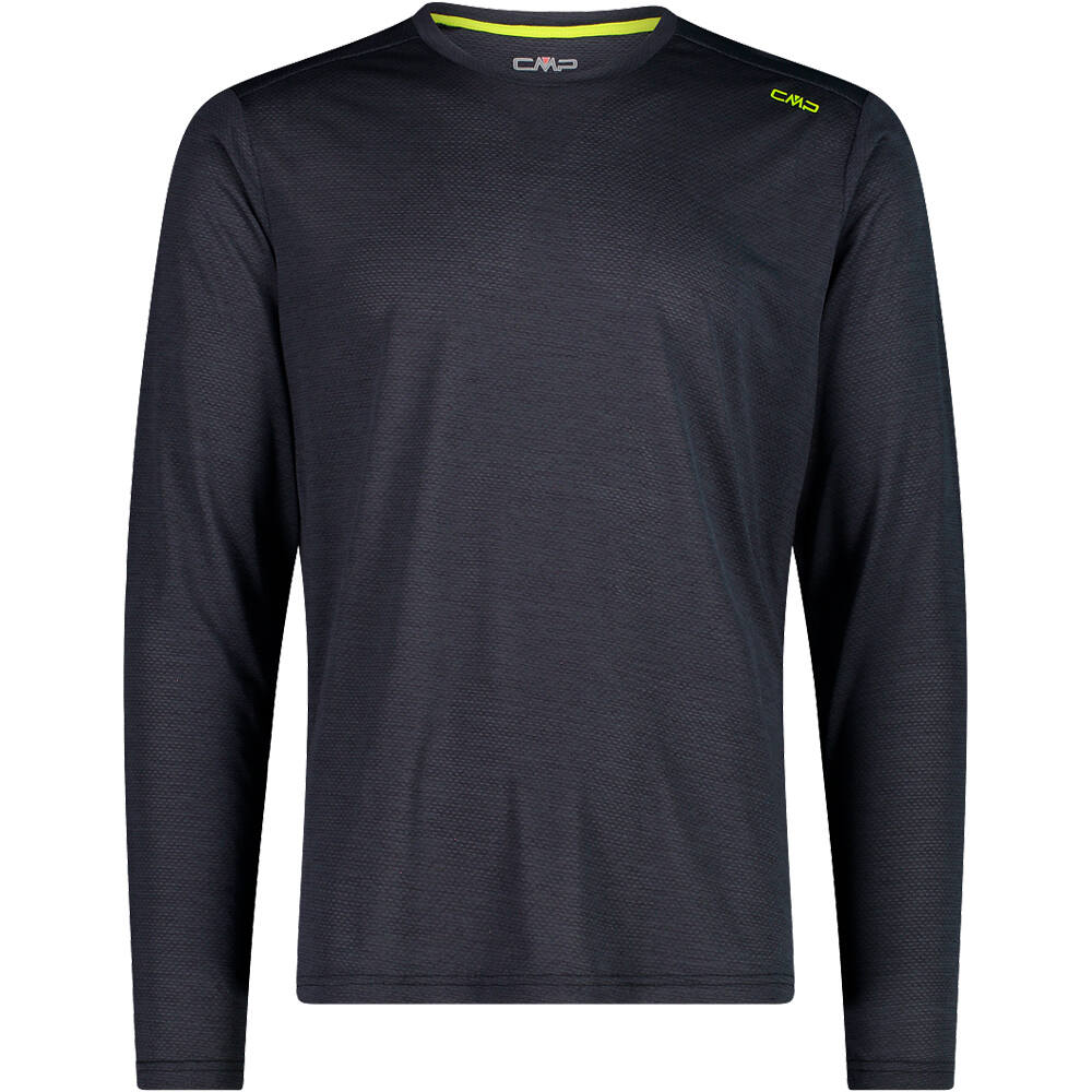 Man t-shirt camiseta montaña manga corta hombre Gris (48)