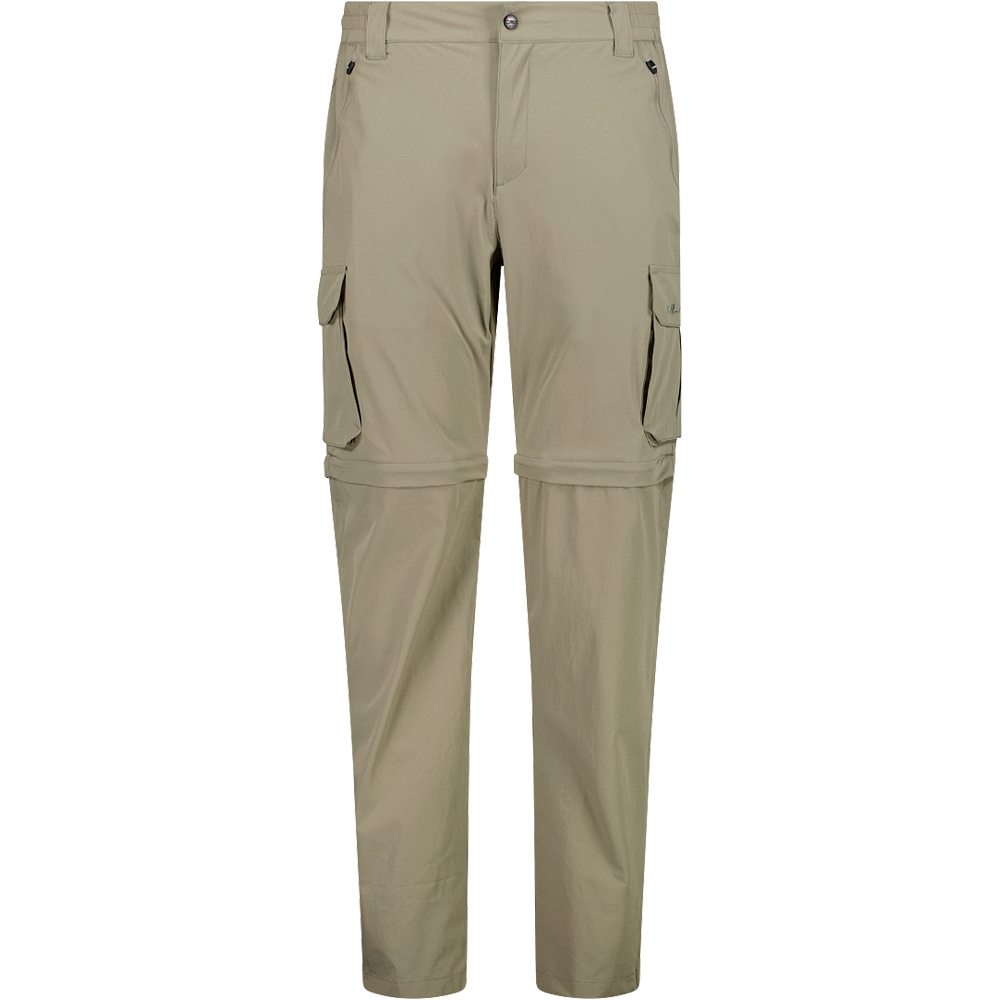 Man zip off pant pantalón montaña hombre Verde (56)