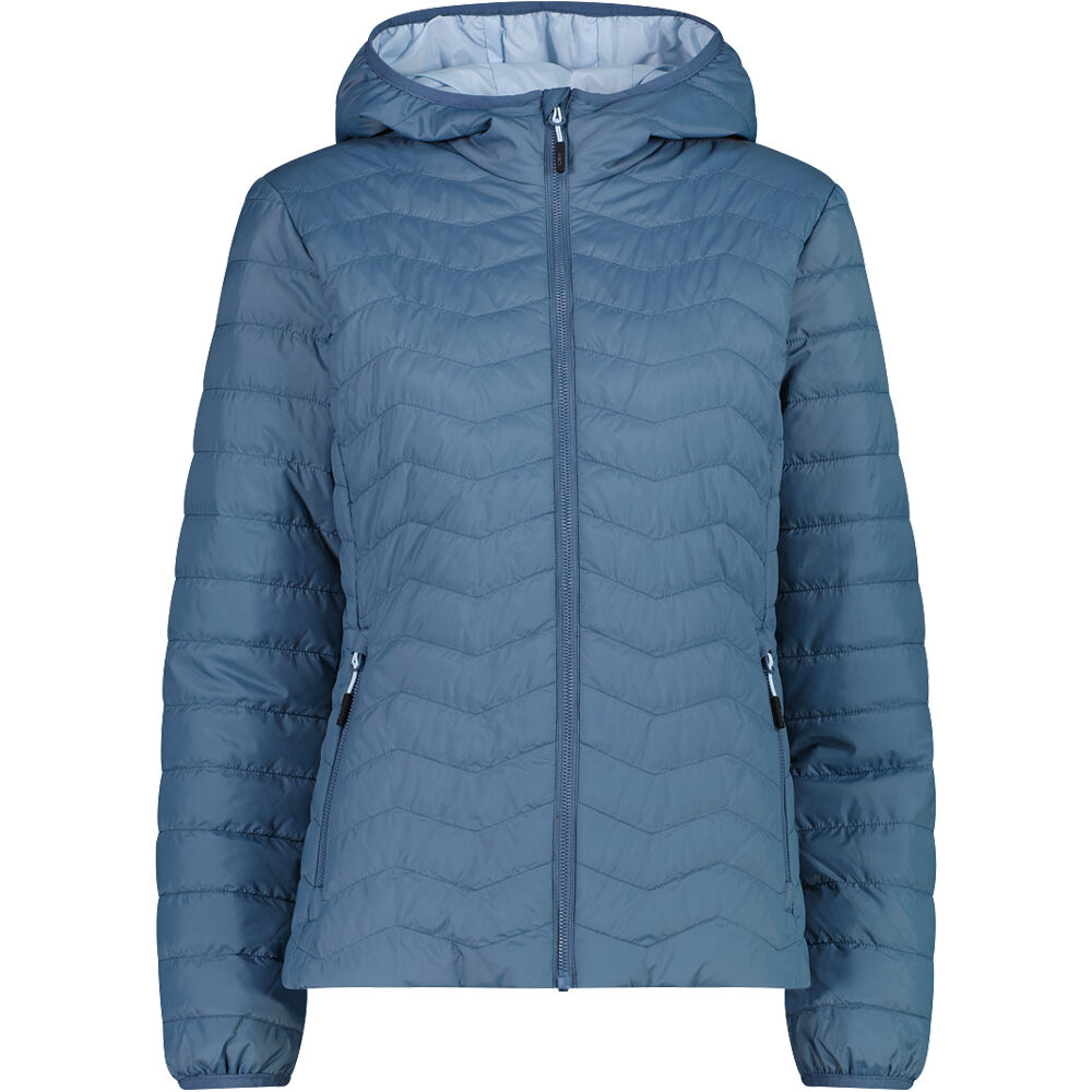 Woman jacket fix hood chaqueta outdoor mujer Azul (42)