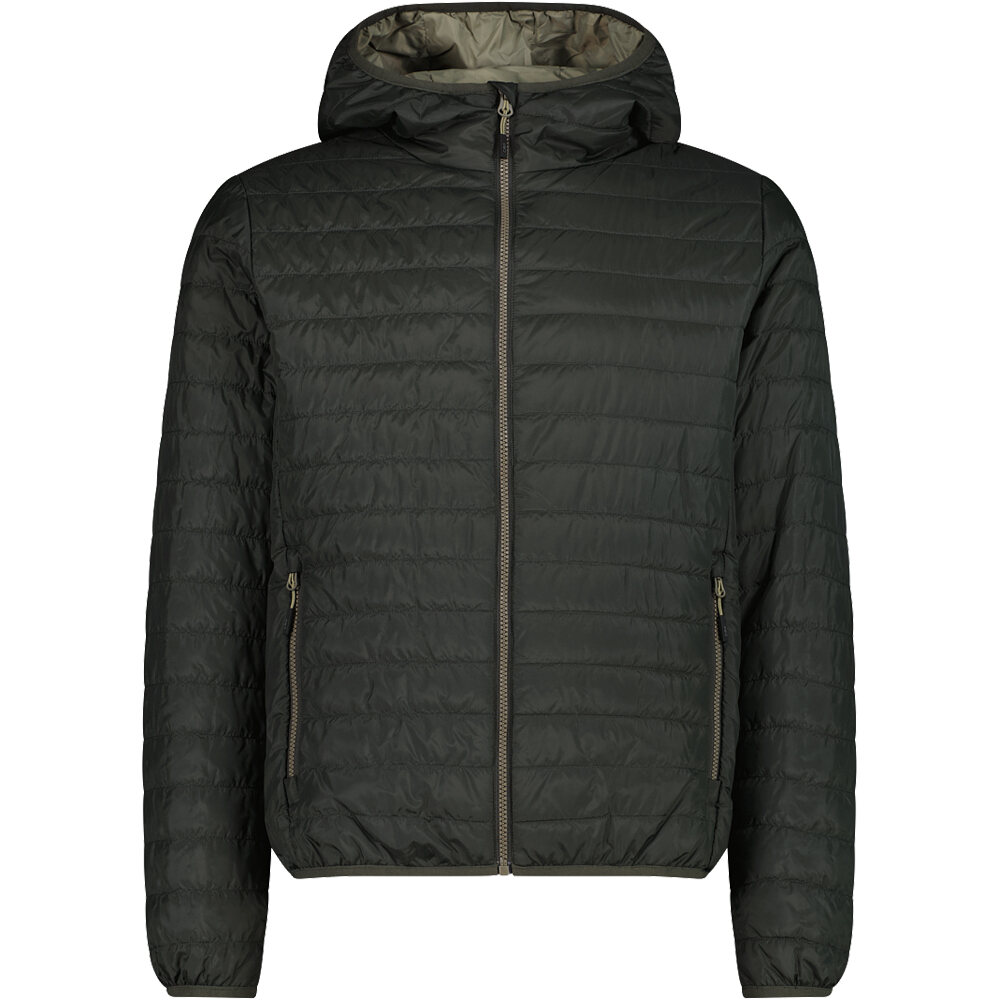 Man jacket fix hood chaqueta outdoor hombre Verde (54)