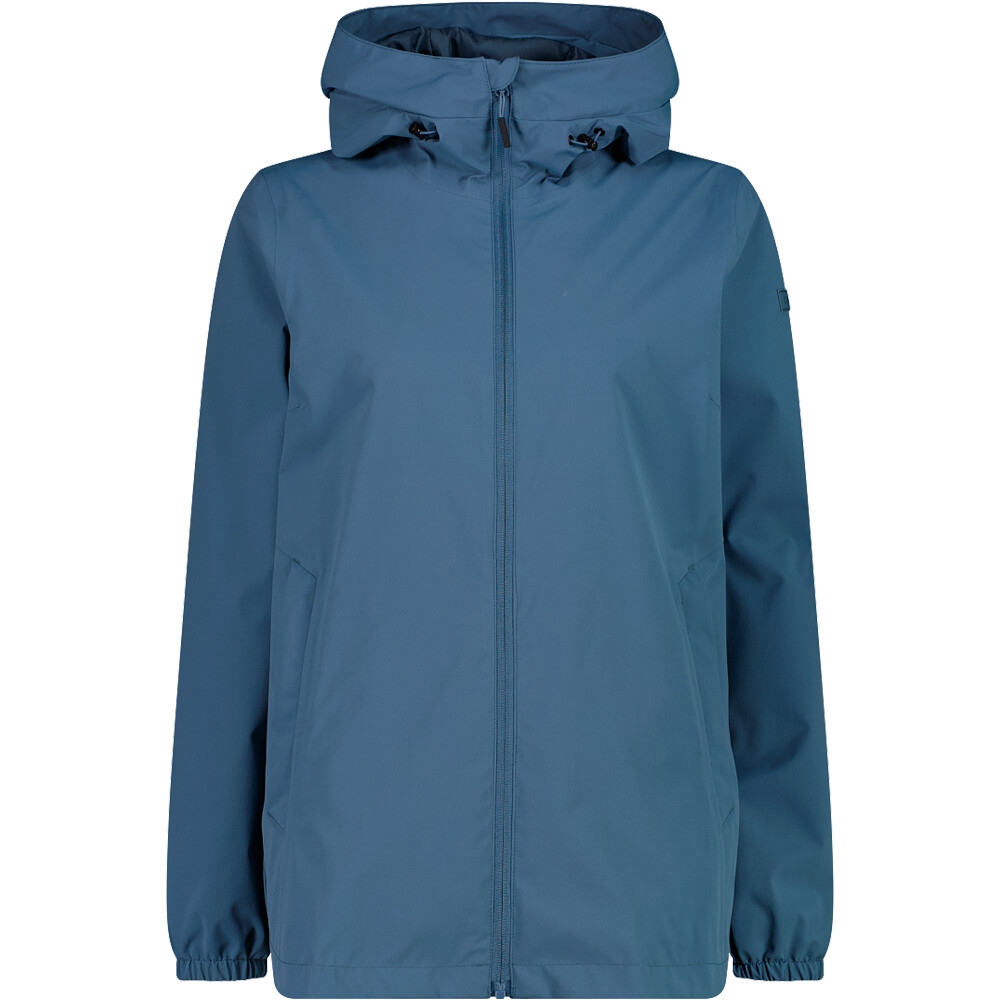 Woman jacket fix chaqueta impermeable insulada mujer Azul (50)