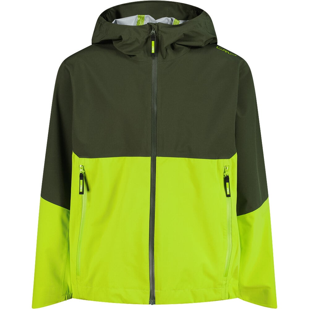 Cmp kid jacket fix hood chaqueta impermeable niño