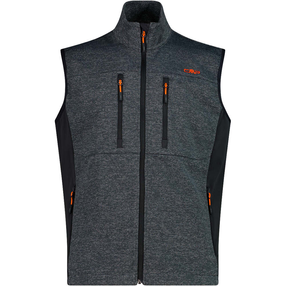 Man vest chaleco polar hombre Gris (54)