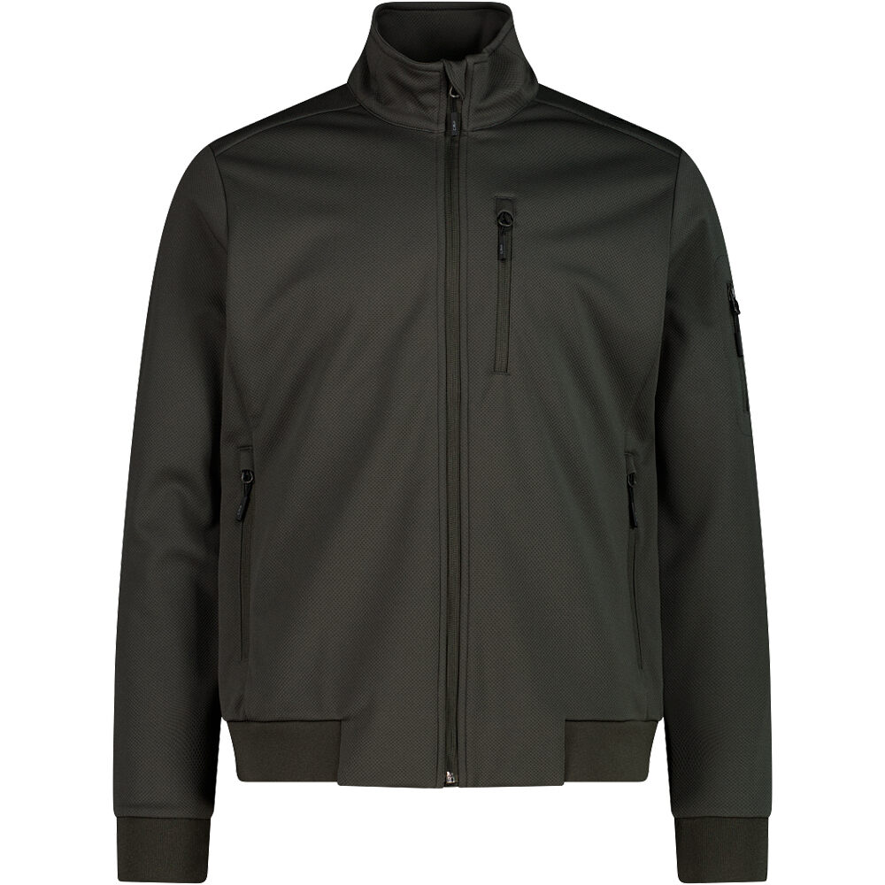Man jacket chaqueta softshell hombre Verde (56)