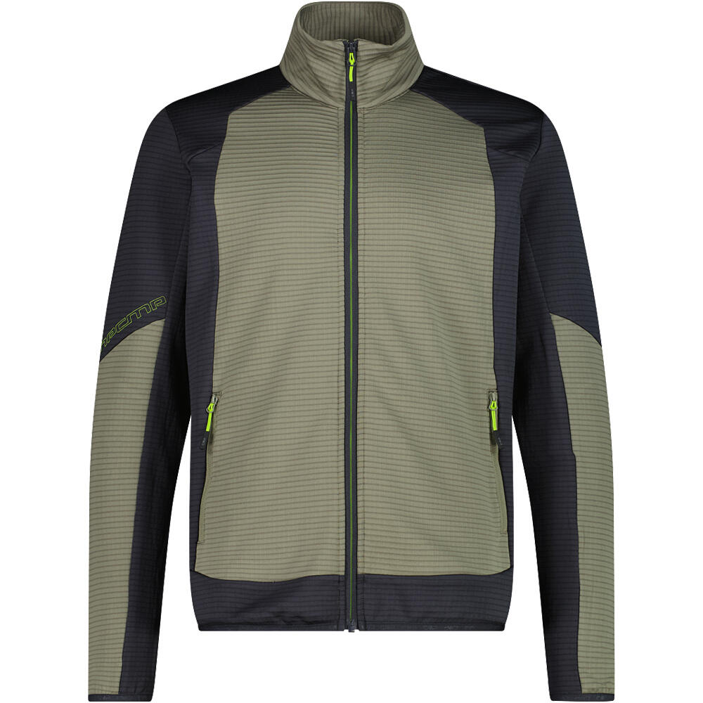 Cmp man jacket forro polar hombre · Verde