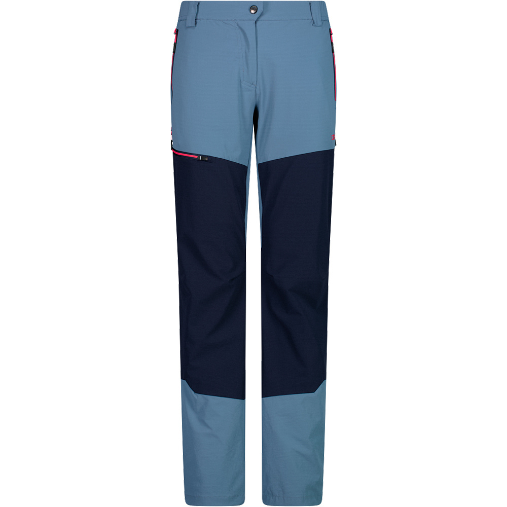 Woman long pant pantalón montaña mujer Azul (42)