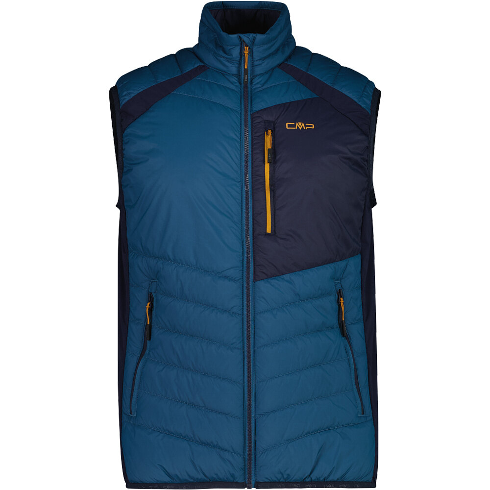 Man vest hybrid chaleco outdoor hombre Azul (56)