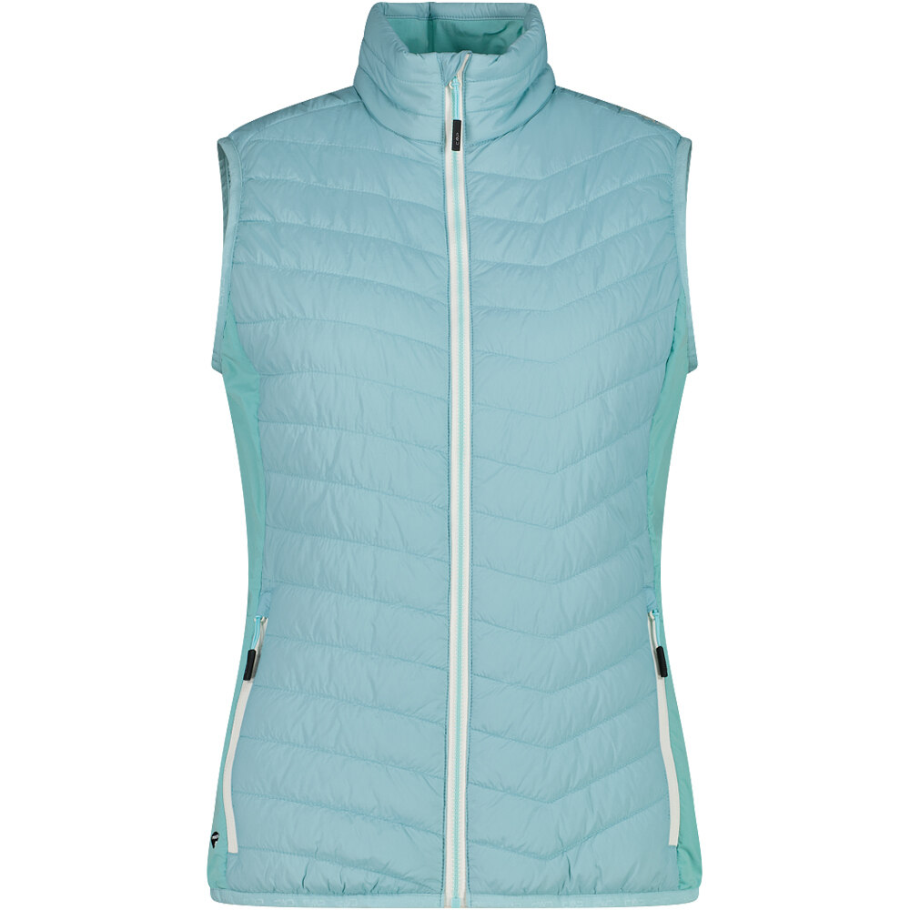 Woman vest hybrid chaleco outdoor mujer Verde (38)