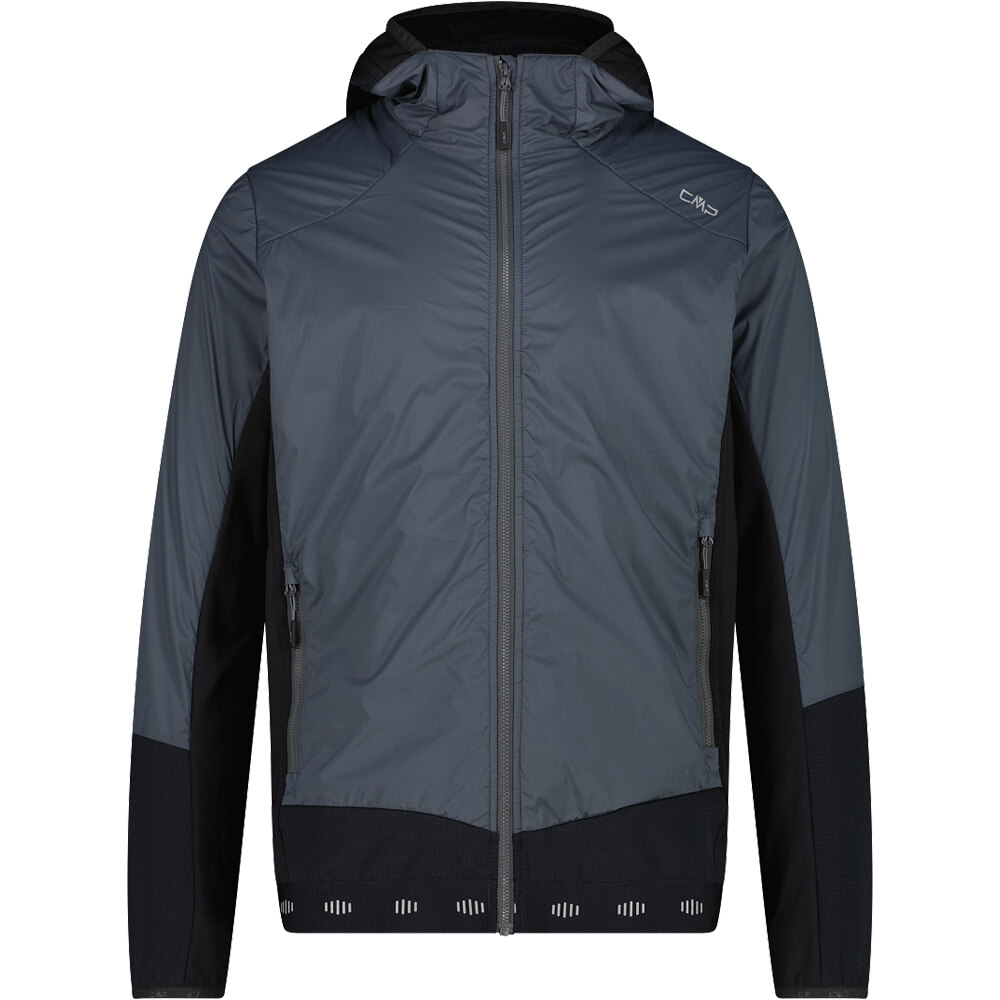 Cmp Hombre Gris Man Jacket Fix Hood Chaqueta Softshell 56