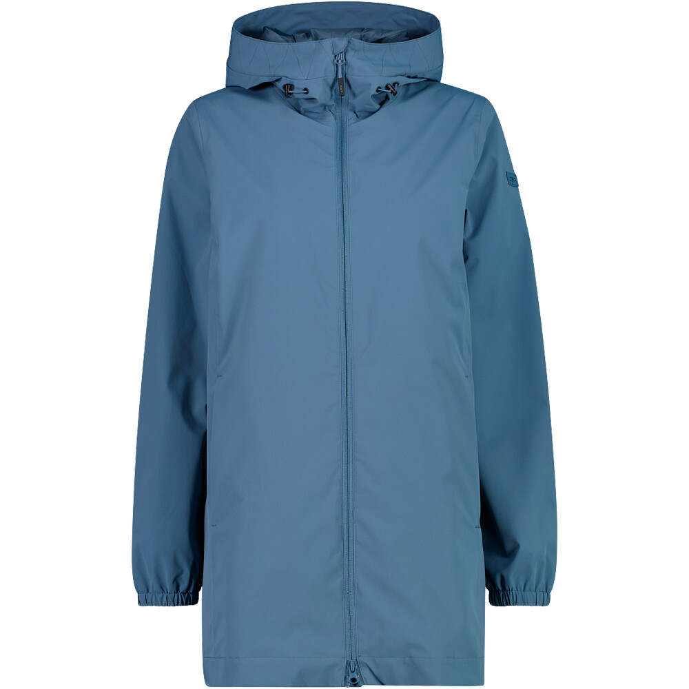 Woman jacket fix chaqueta impermeable insulada mujer Azul (40)