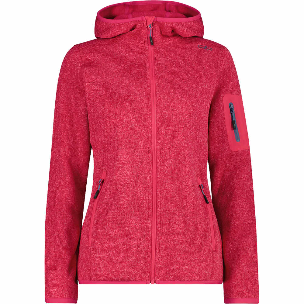 Woman jacket fix hood chaqueta outdoor mujer Rosa (42)