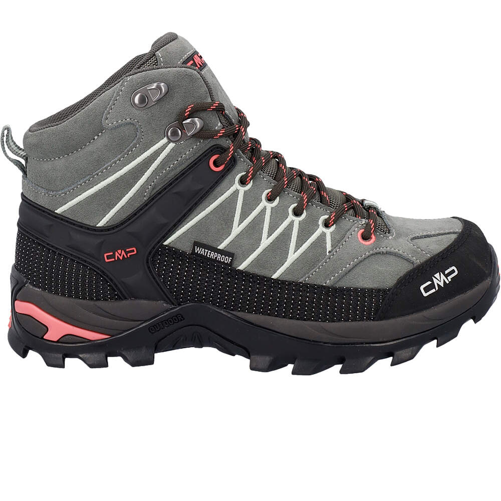 Rigel mid waterproof bota trekking mujer Verde (39)