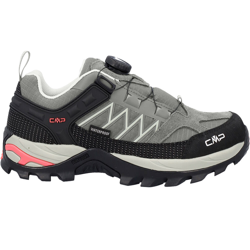 Cmp rigel low fitgho waterproof zapatilla trekking mujer