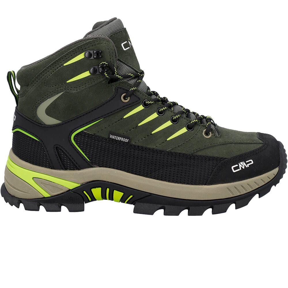 Rigel 20 mid waterproof bota trekking hombre Verde (42)