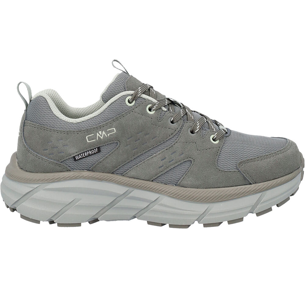 Kamsel low multifunctional zapatilla trekking mujer Verde (39)