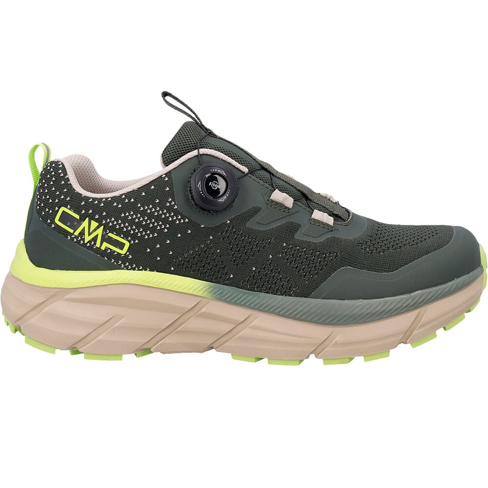 Rahmsy fitgo multifunctional zapatilla trekking hombre Verde (47)