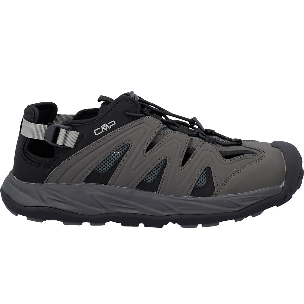 Trekkor sandalias trekking hombre Negro (46)