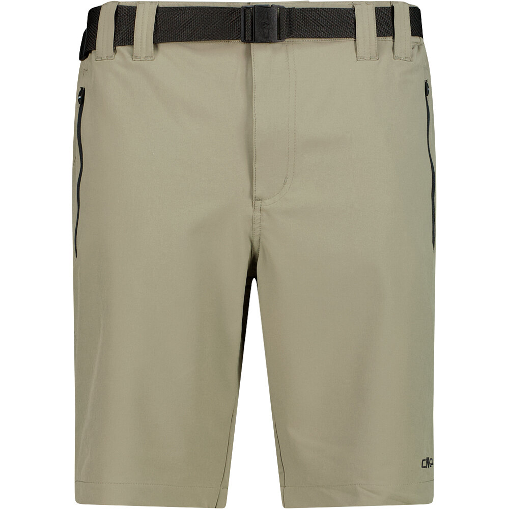 Man bermuda pantalón corto montaña hombre Verde (46)