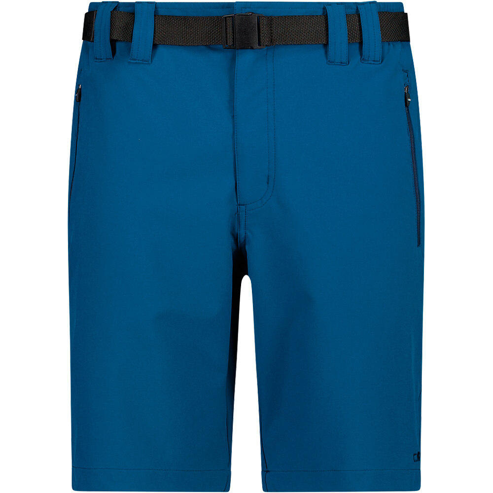 Man bermuda pantalón corto montaña hombre Azul (54)