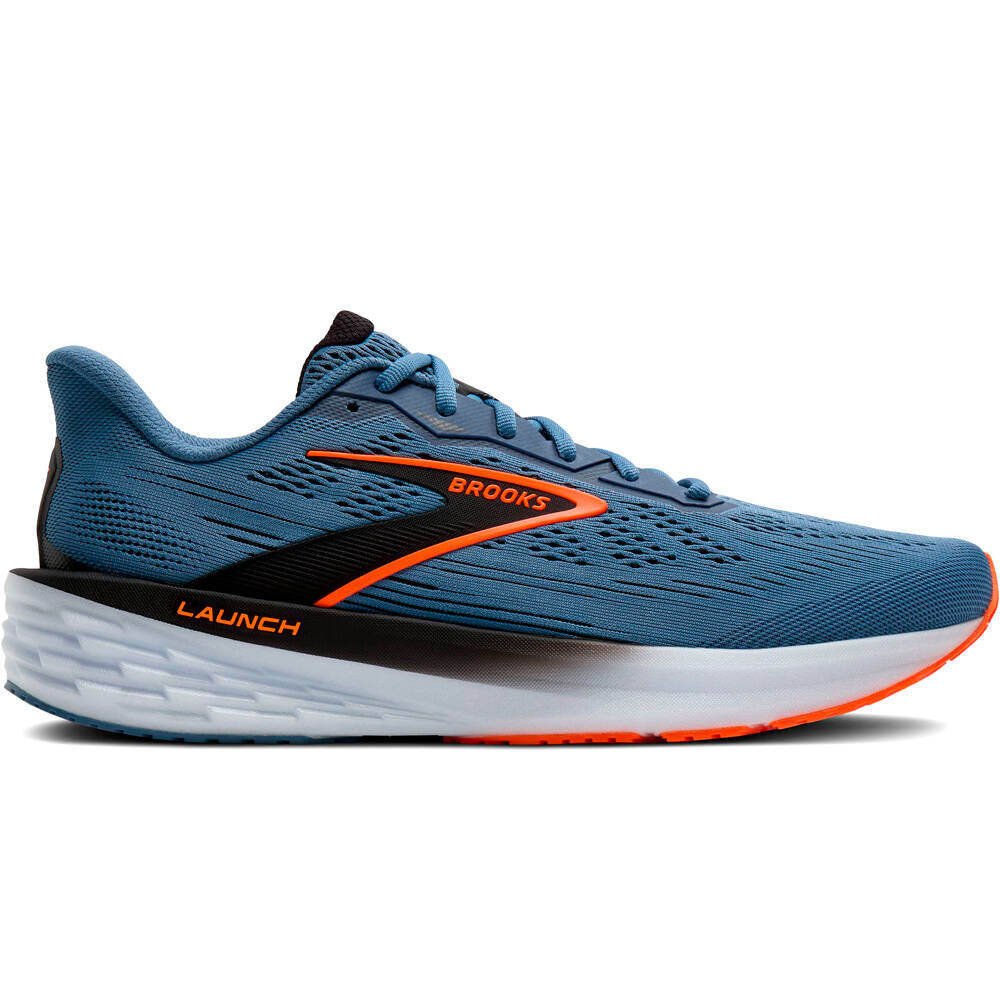Launch 12 zapatilla running hombre Negro (42,5)
