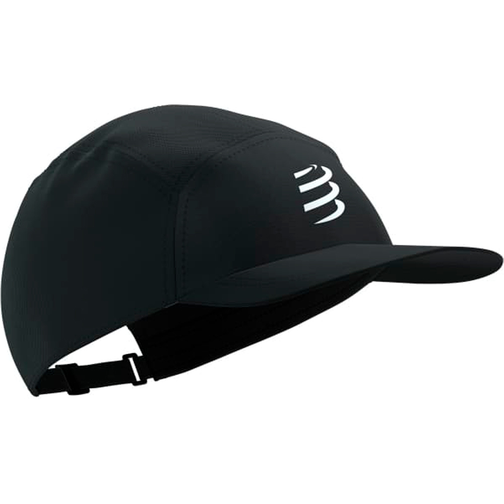 Panel light gorra running Negro (UNICA)