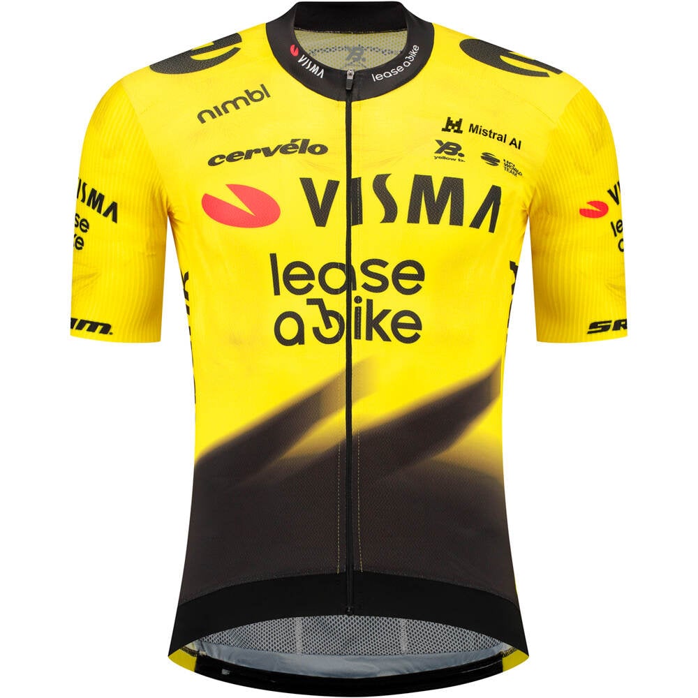 Agu team visma lease premium ss replica 2026 maillot manga corta hombre