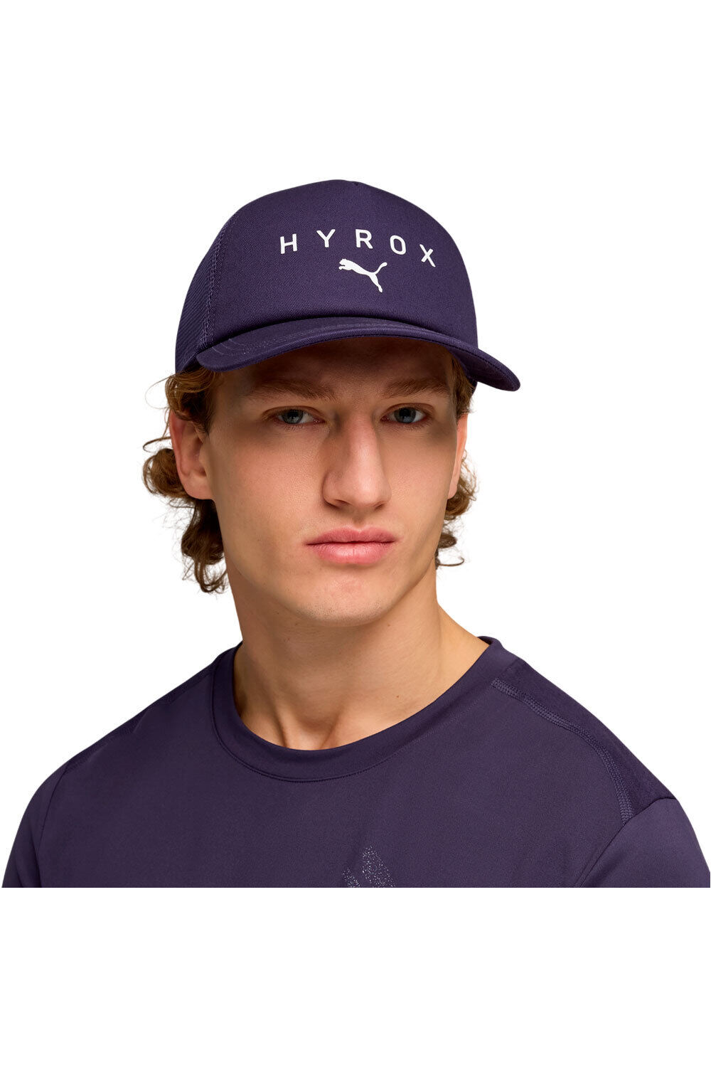 X hyrox gorra running Morado (UNICA)