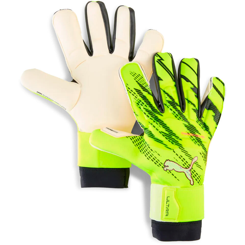 Ultra ultimate guantes portero Amarillo (8)
