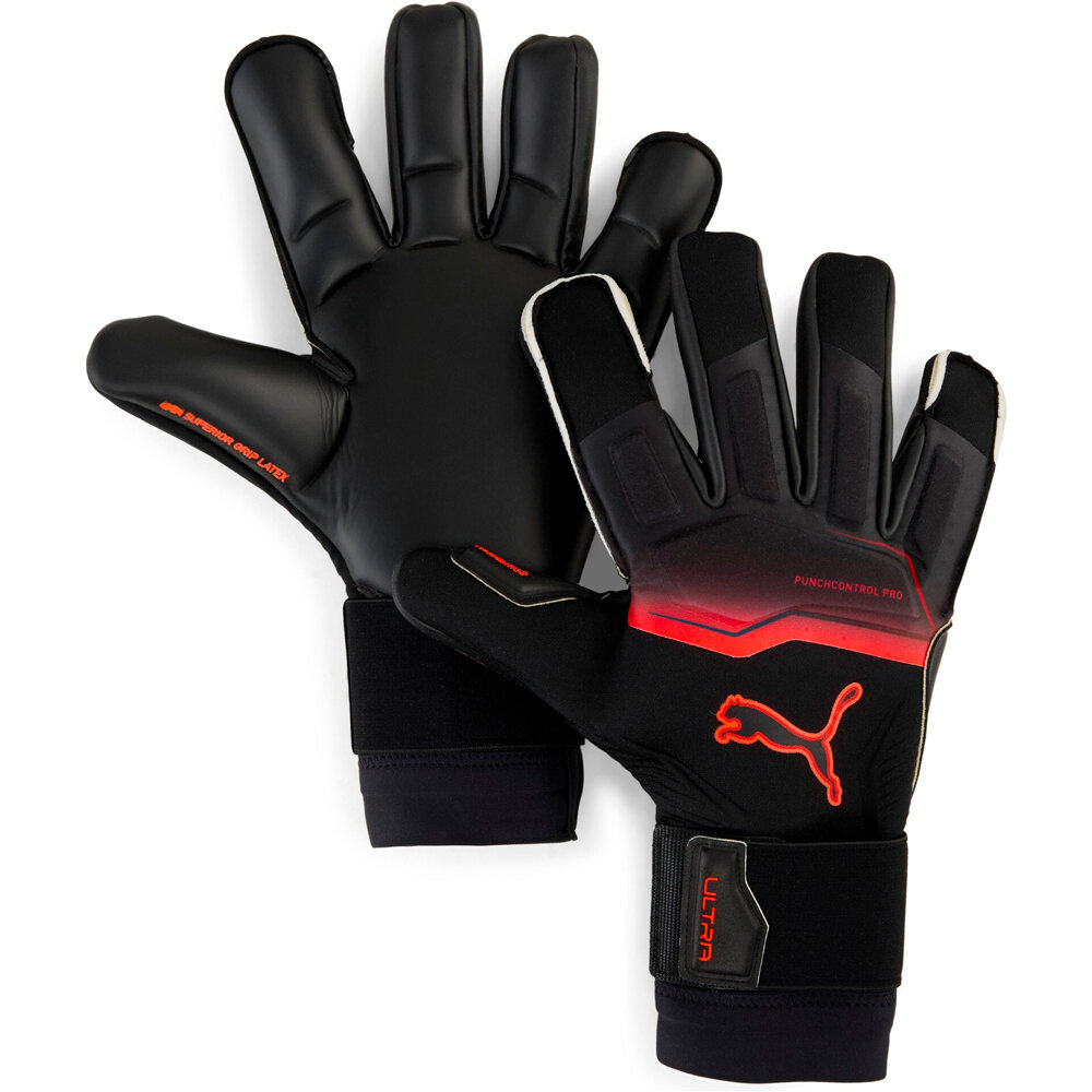 Ultra ultimate guantes portero Negro (8)