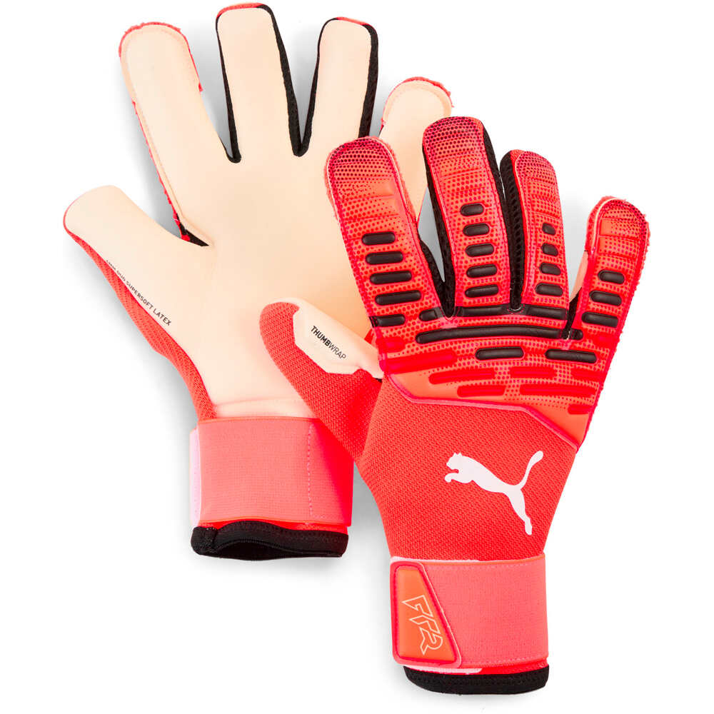 Future pro hybrid guantes portero Rojo (11)