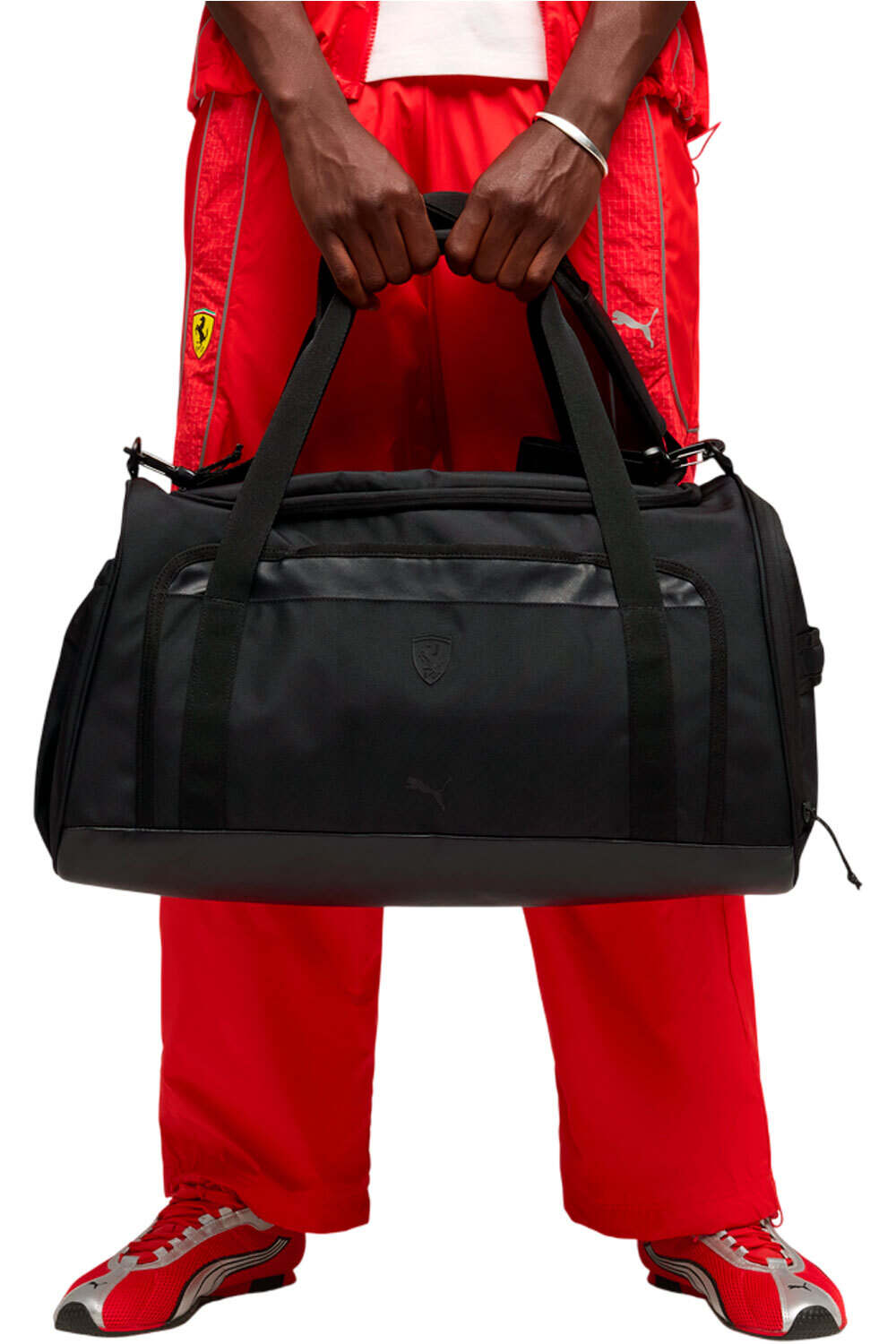 Ferrari bolsas deporte Negro (OSFA)