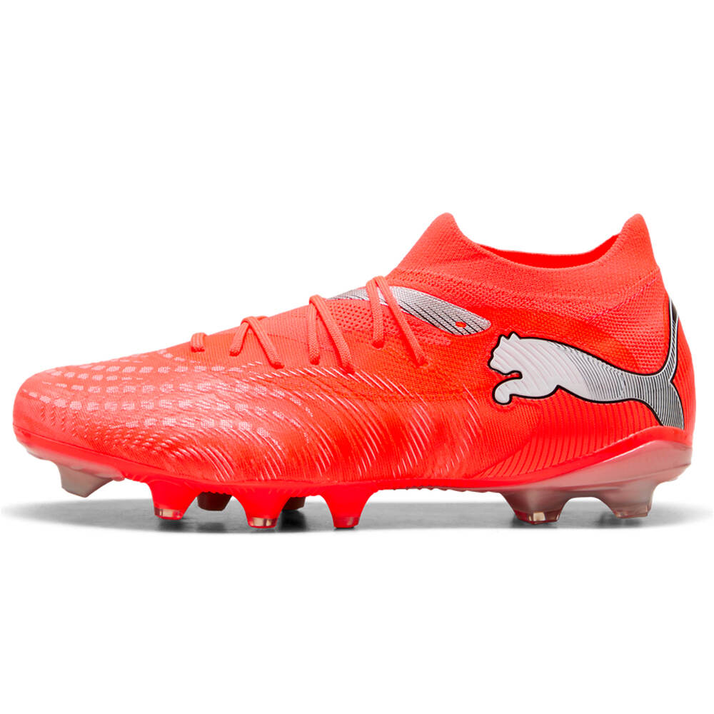 Future 9 match fg/ag botas de futbol cesped artificial Rojo (45)