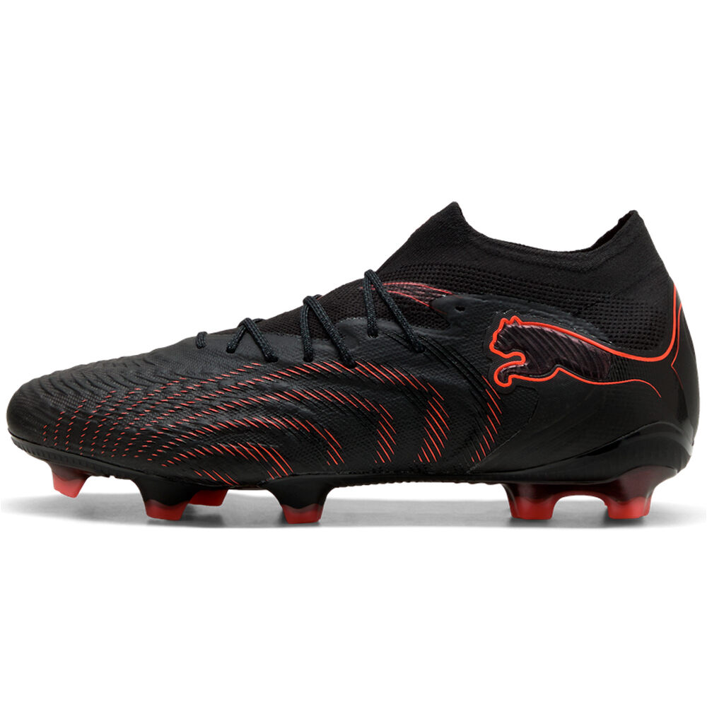 Future 9 ultimate fg botas de futbol cesped artificial Negro (42)