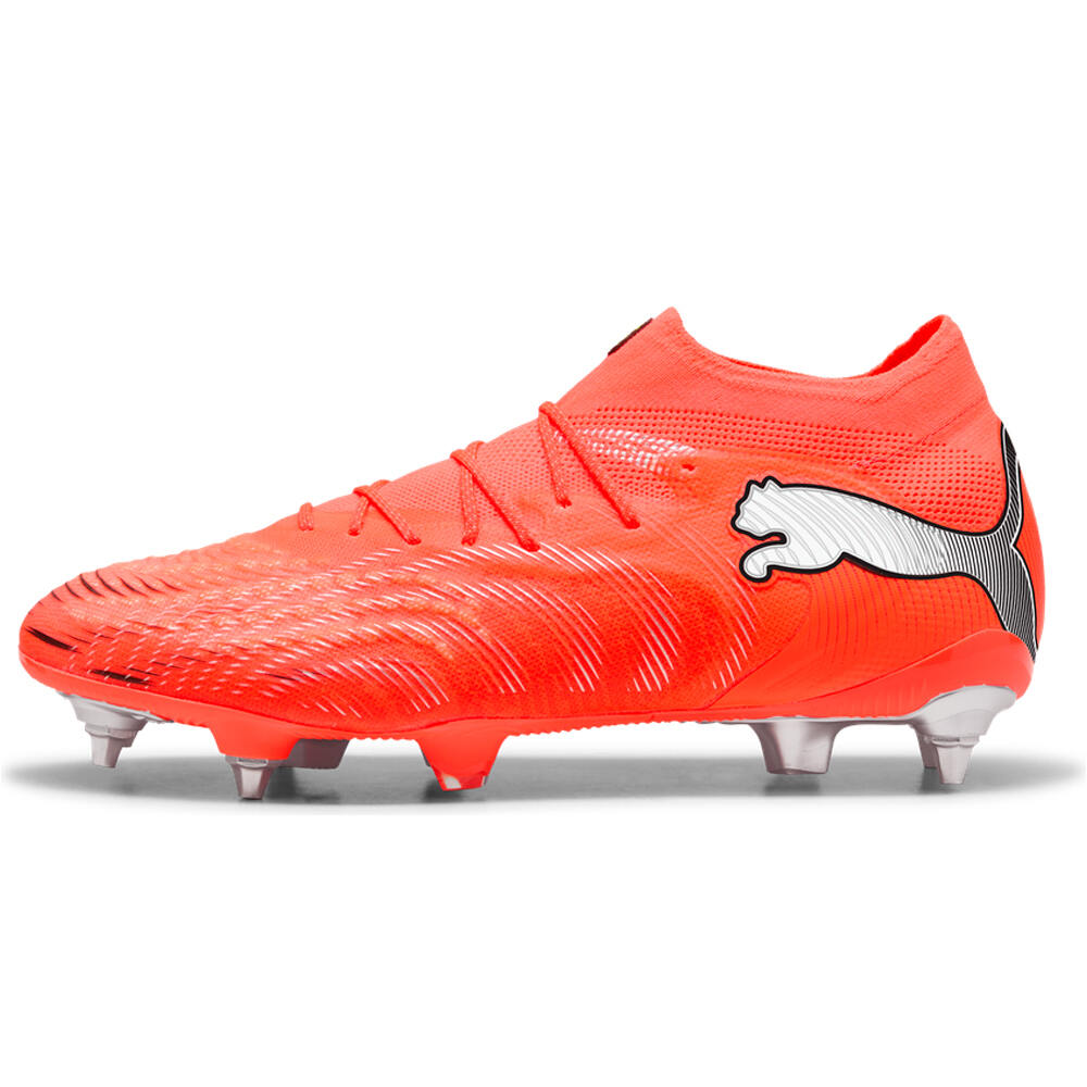 Future 9 ultimate mx botas de futbol cesped natural Rojo (39)