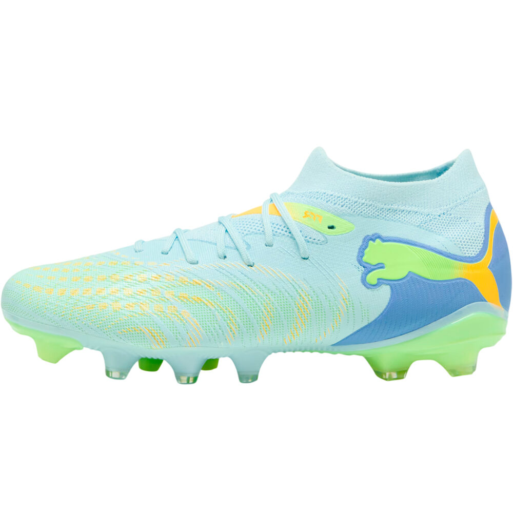 Future 9 match light up fg/mg mujer botas de futbol cesped artificial Verde (39)
