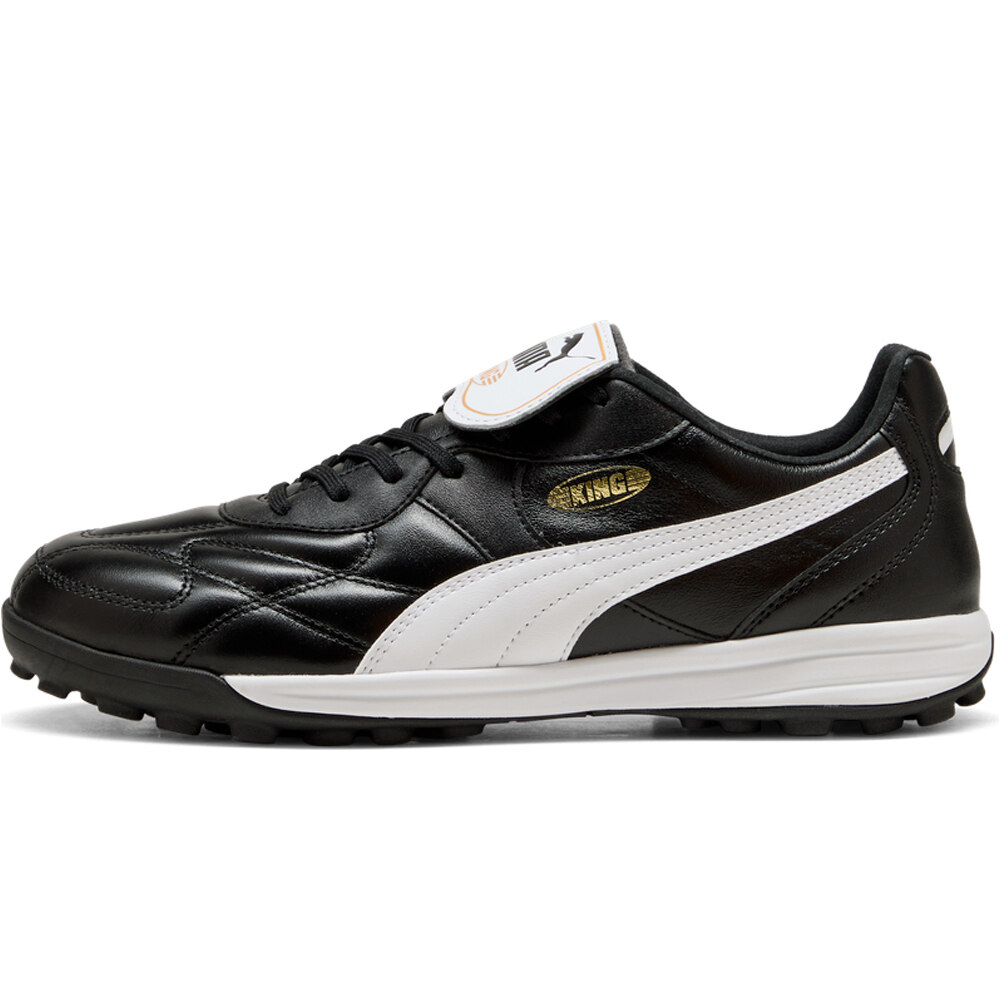 King top tt botas de futbol multitaco y terreno duro Negro (44)