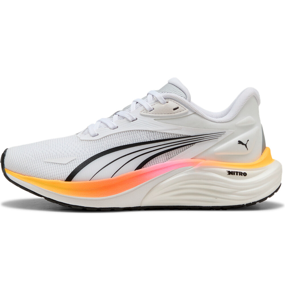 Electrify nitro 4 zapatilla running mujer Blanco (41)
