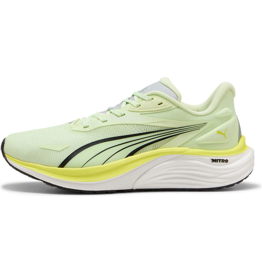 Electrify nitro 4 zapatilla running hombre Verde (42,5)