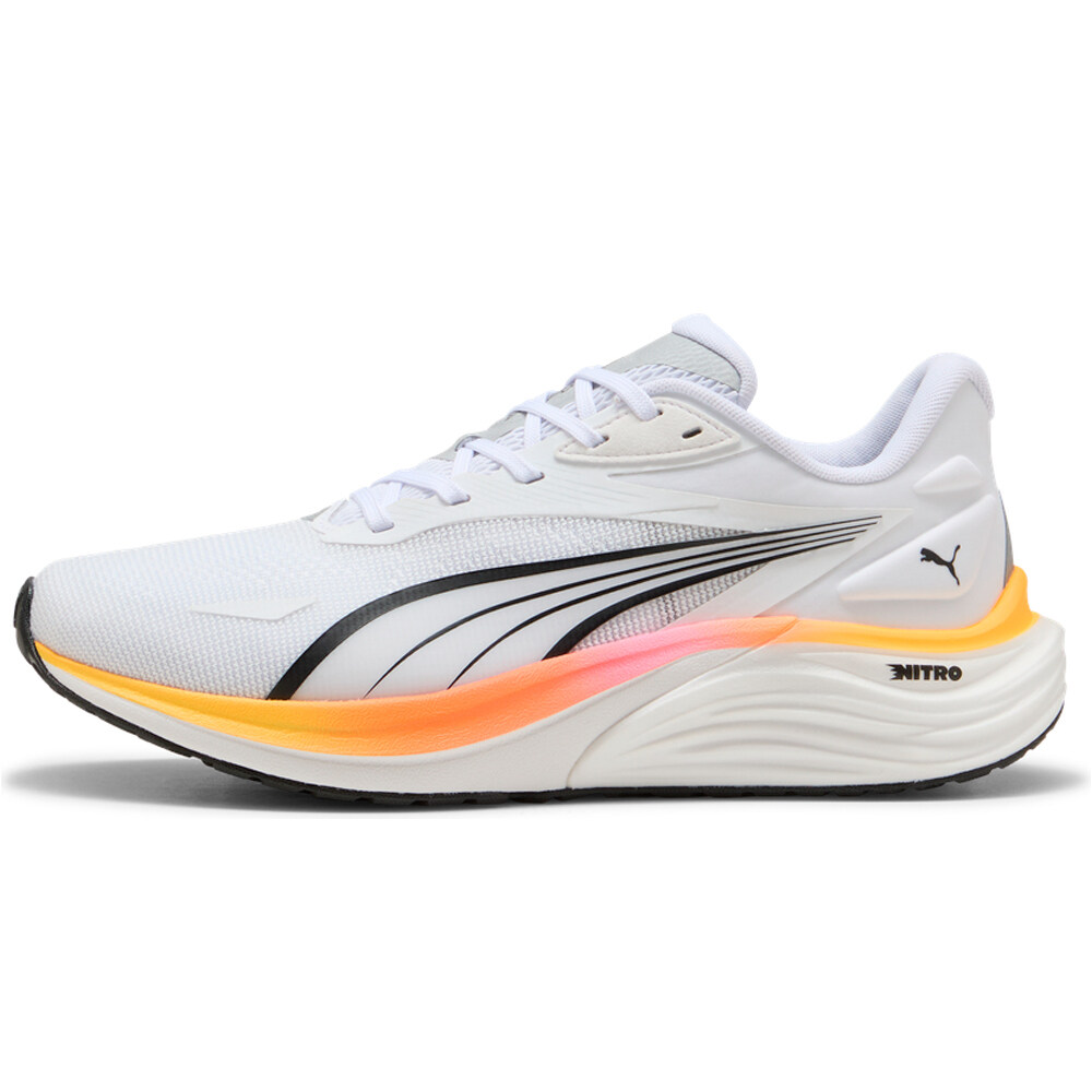 Electrify nitro 4 zapatilla running hombre Blanco (44,5)