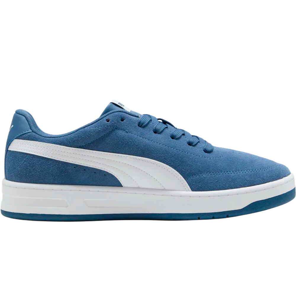 Court classic clean zapatilla moda hombre Azul (41)