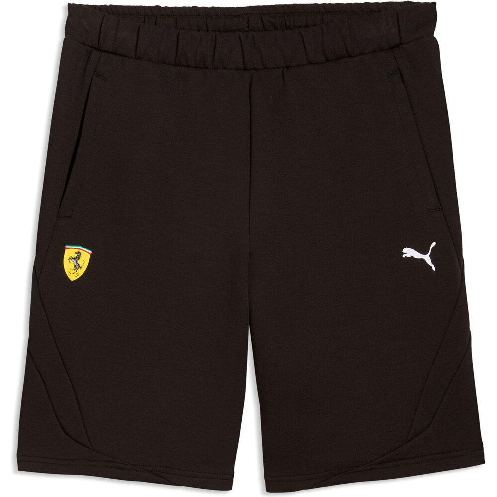 Ferrari bermudas hombre Negro (XL)