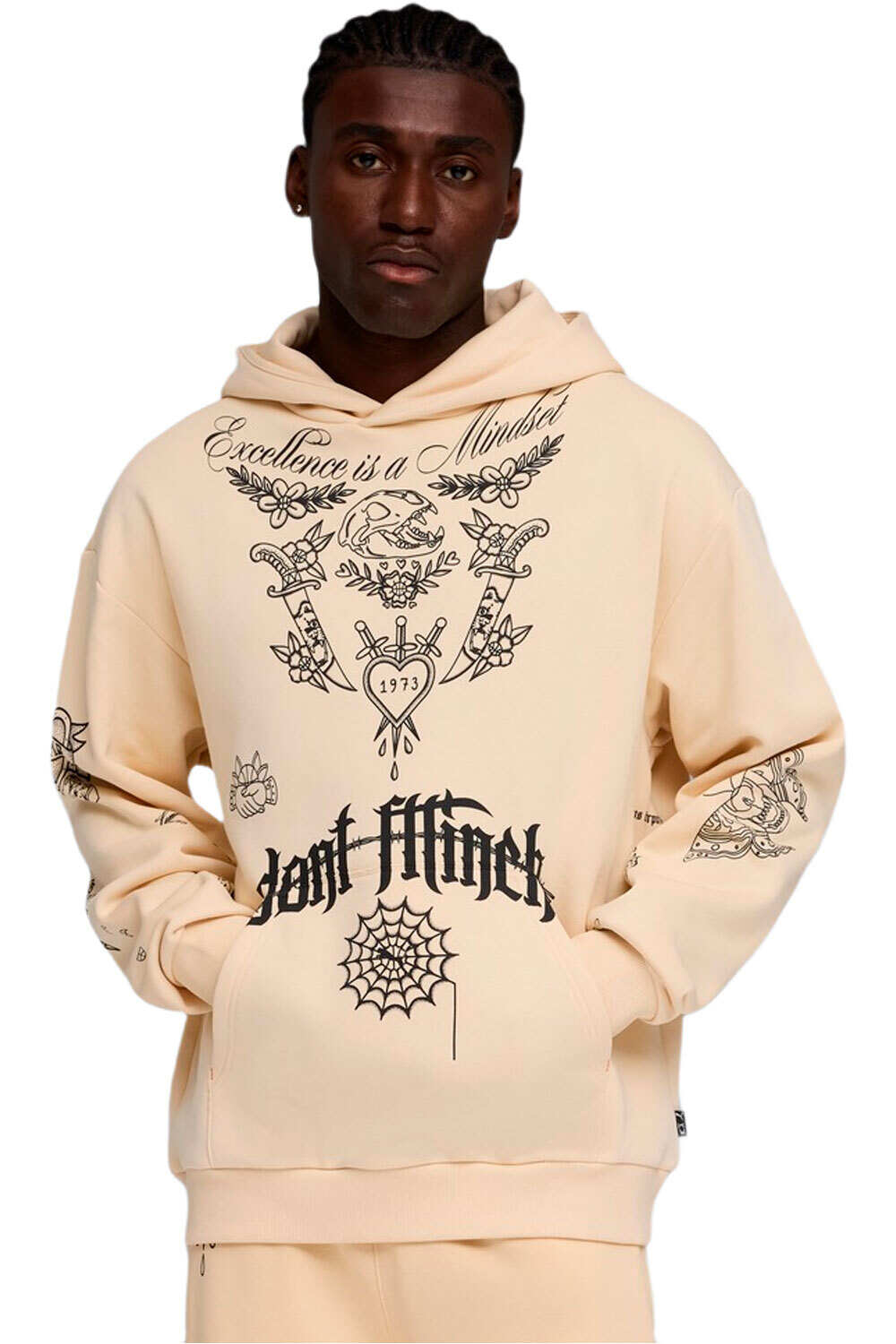 PUMA swish n ink sudadera hombre