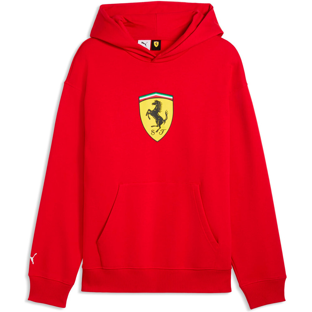 Ferrari shield sudadera hombre Rojo (L)