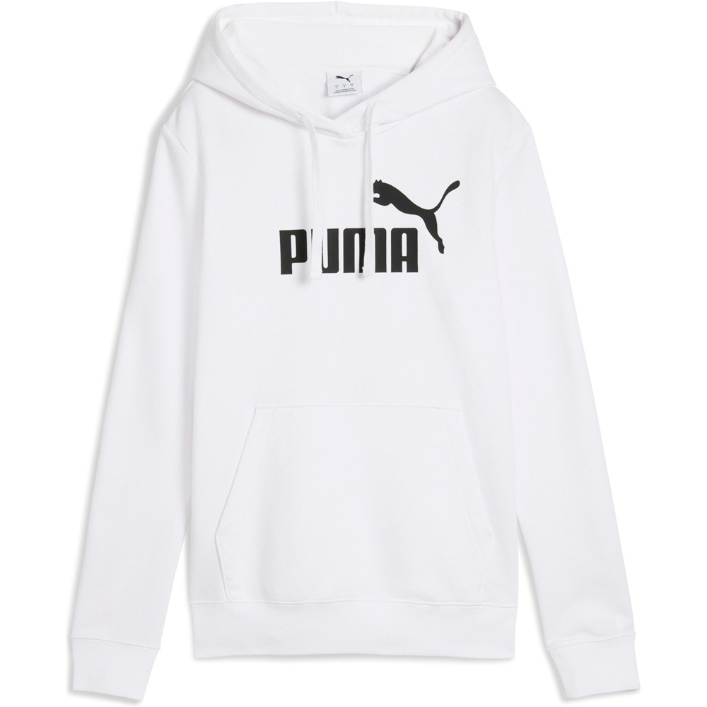 Essentials no 1 logo sudadera mujer Blanco (M)