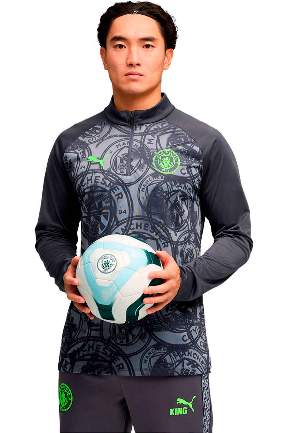Puma manchester city 25/26 entrenamiento camiseta de fútbol oficiales