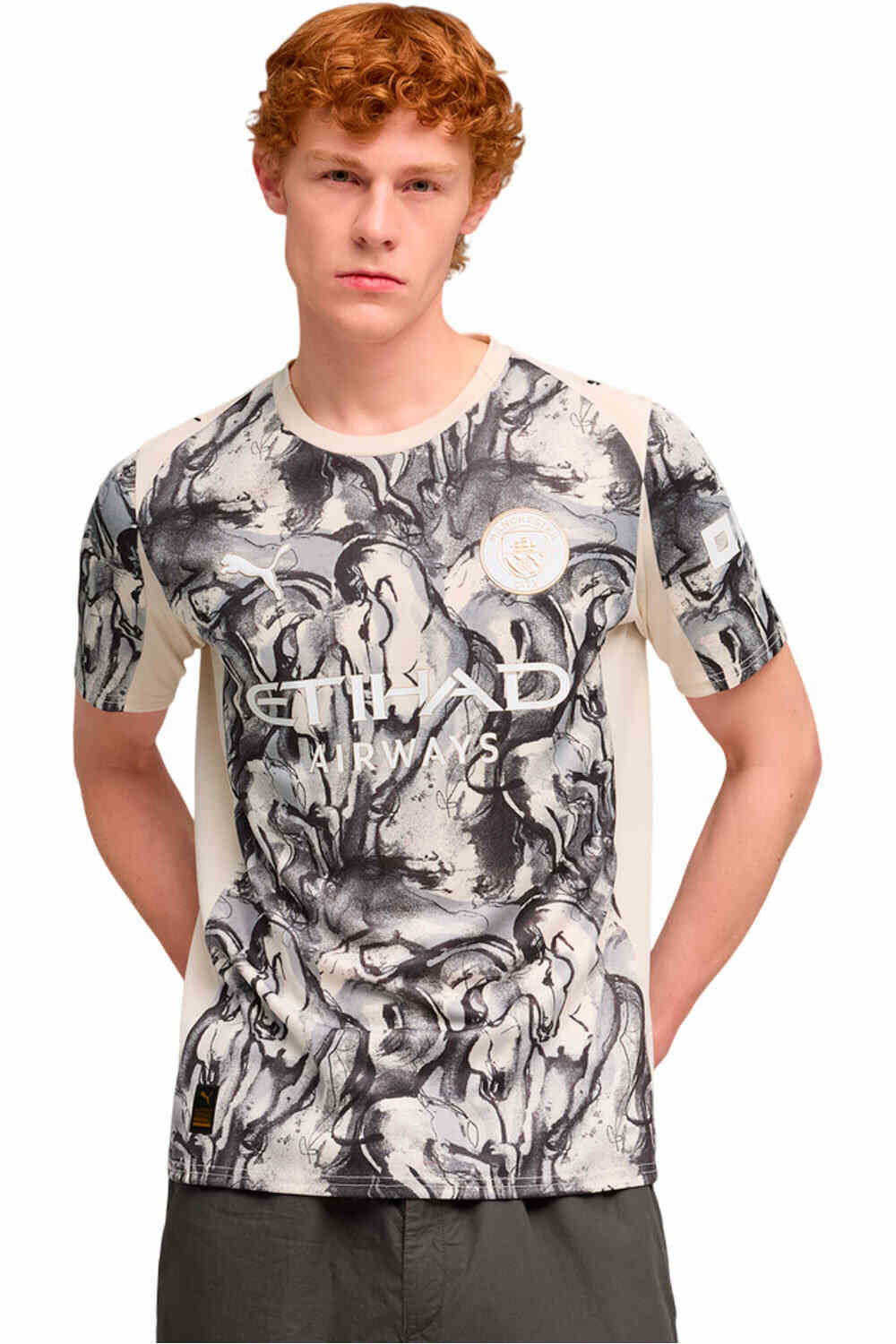 Manchester city year of the horse camiseta de fútbol oficiales Blanco (XL)