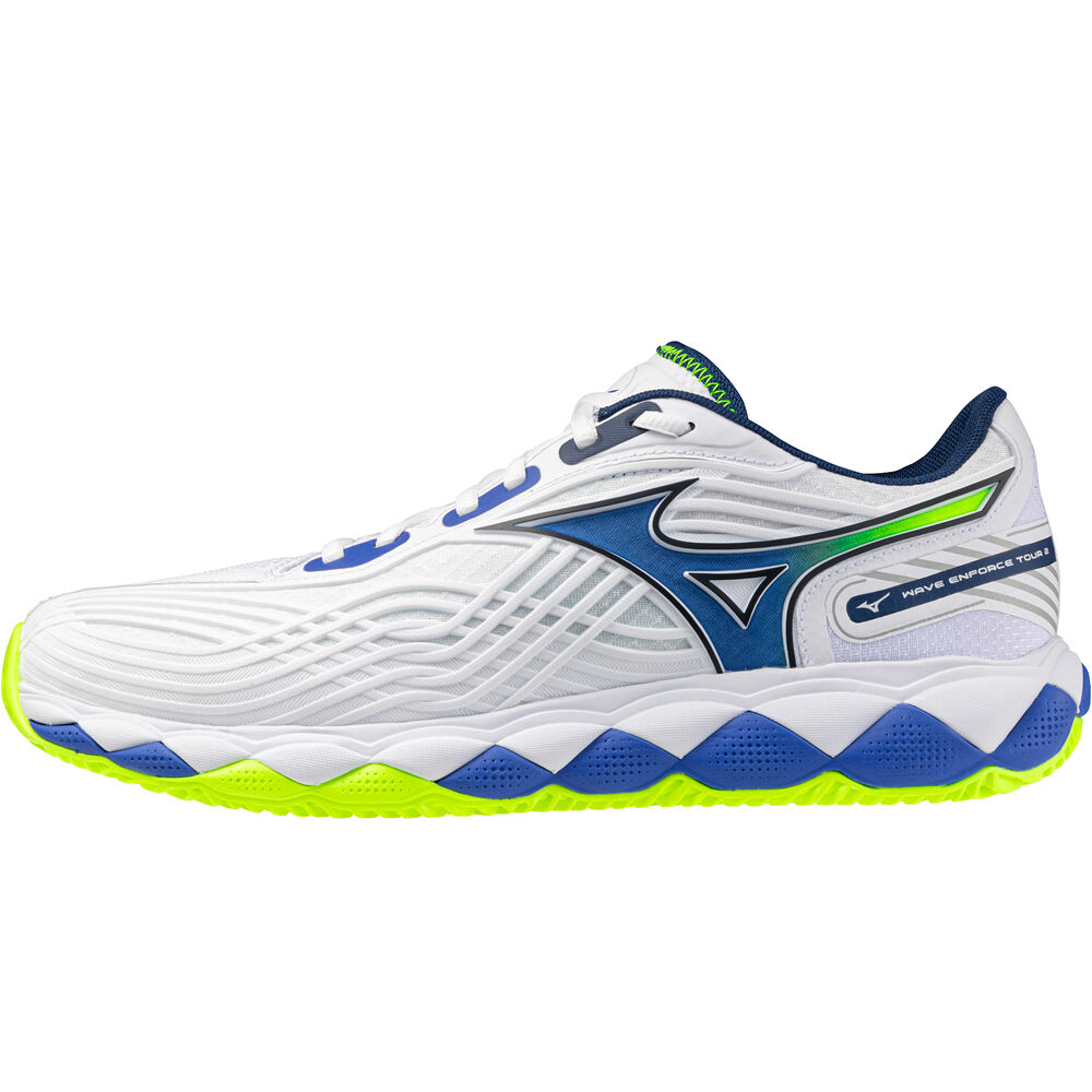 Wave enforce tour 2 cc Zapatillas Padel Hombre Blanco (45)