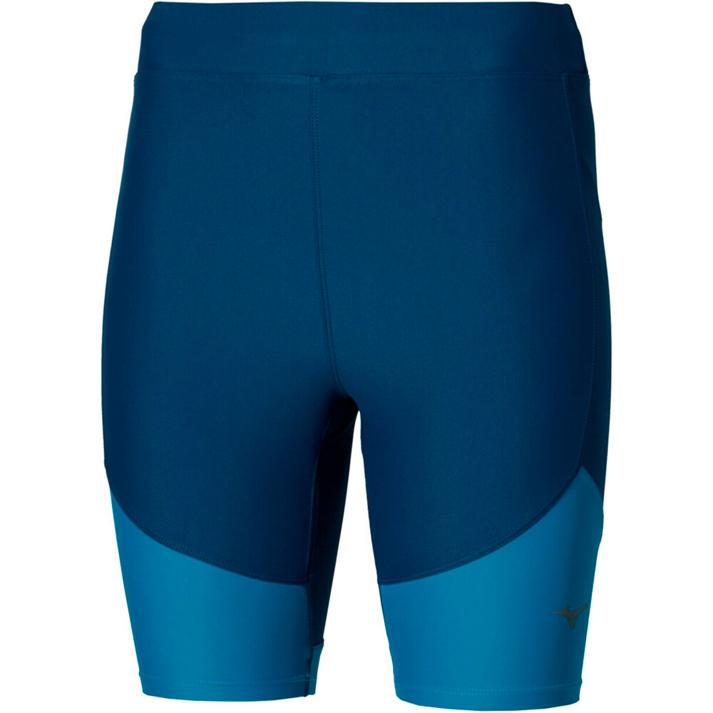 Alpha mid malla corta running mujer Azul