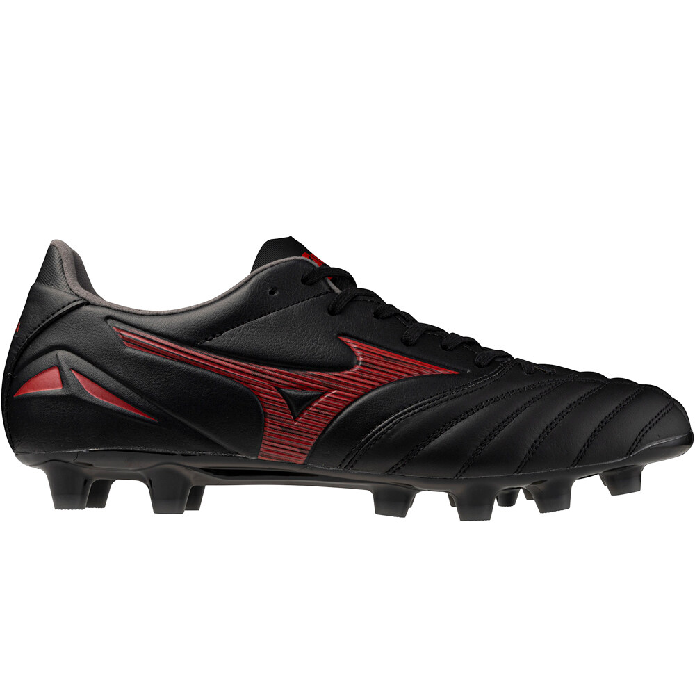 Morelia neo iv pro fg botas de futbol cesped artificial Negro (46)